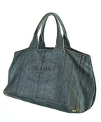 Prada Tote Bag Navy — view 5