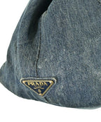 Prada Tote Bag Navy — view 6