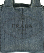 Prada Tote Bag Navy — view 7