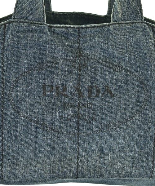 Prada Tote Bag Navy — view 7