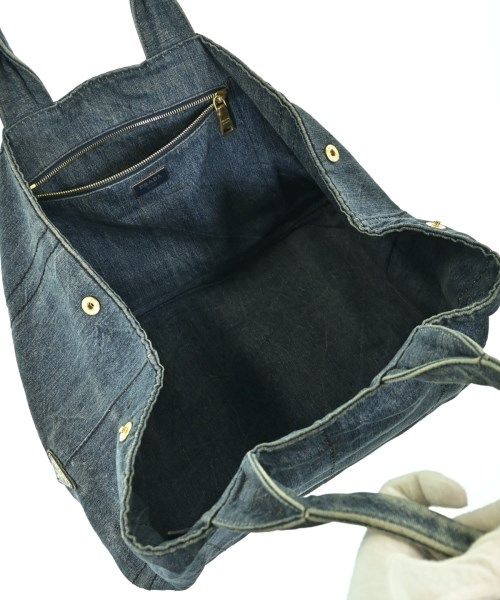 Prada Tote Bag Navy — view 3