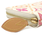 Louis Vuitton Wallet Zippy Monogram Canvas Coral Gold LV by the Pool Collection — view 5