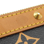 Louis Vuitton Pouch Pochette Accessoires Monogram Canvas Multicolor Noir Gold — view 6