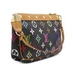 Louis Vuitton Pouch Pochette Accessoires Monogram Canvas Multicolor Noir Gold — view 2