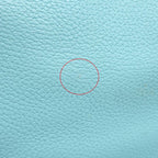 Hermes 2-Way Bag Lindy 26 Taurillon Clemence Blue Sun Seal Silver Light Handbag — view 6
