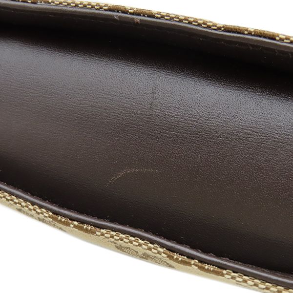 Gucci Shoulder Bag Mini Bucket GG Canvas Leather Beige Ebony Gold Brown — view 5