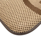 Gucci Coin Purse Jumbo GG Canvas Leather Brown Gold Key Case with Chain — view 4