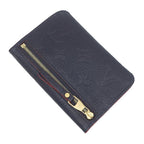 Louis Vuitton Coin Purse Pochette Cles Monogram Empreinte Marine Rouge Gold — view 2