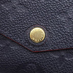 Louis Vuitton Coin Purse Pochette Cles Monogram Empreinte Marine Rouge Gold — view 5