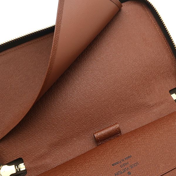 Louis Vuitton Wallet Zippy Organizer Monogram Canvas Gold Brown Zip Around — view 8