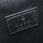 Gucci 2-Way Ophidia GG Embossed Leather Tote Bag Black Champagne Gold — view 7