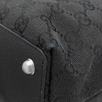 Gucci Tote Bag GG Canvas Black Silver — view 4