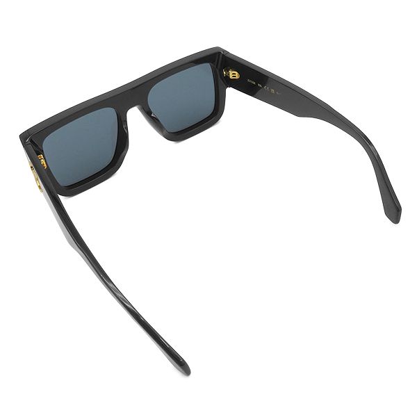 Louis Vuitton Sunglasses LV Crush Square 54 19 Acetate Black Gold Eyewear — view 2