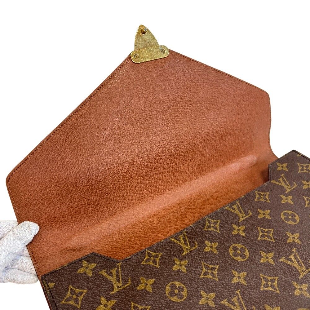 Louis Vuitton Monogram Canvas Business Bag Brown — view 7