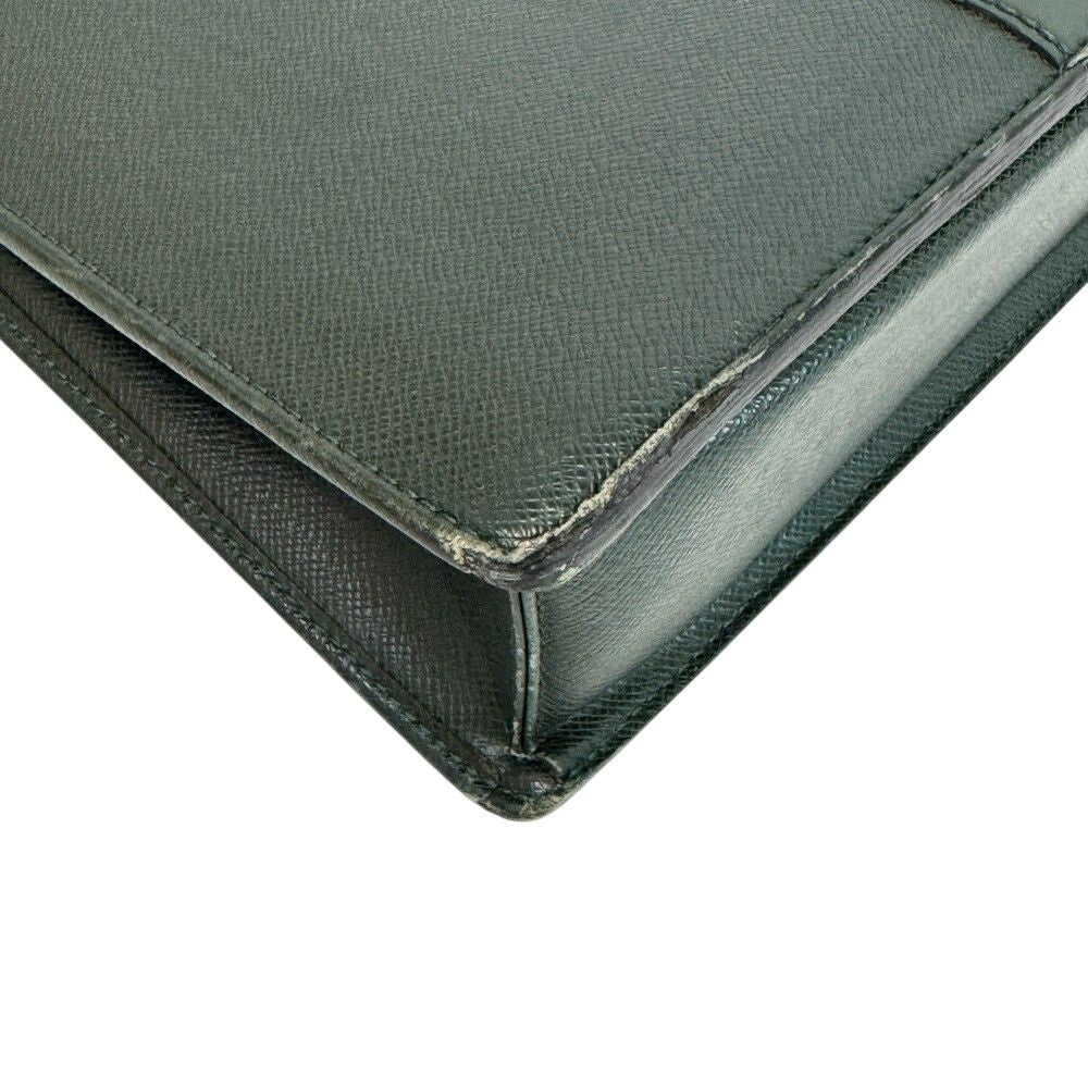 Louis Vuitton Porte Documents Taiga Business Bag Green — view 2