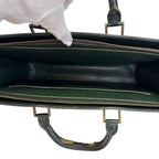 Louis Vuitton Porte Documents Taiga Business Bag Green — view 7