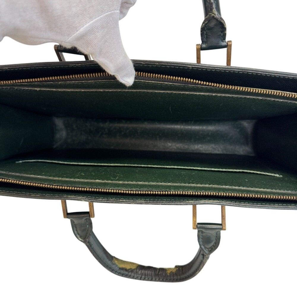 Louis Vuitton Porte Documents Taiga Business Bag Green — view 7