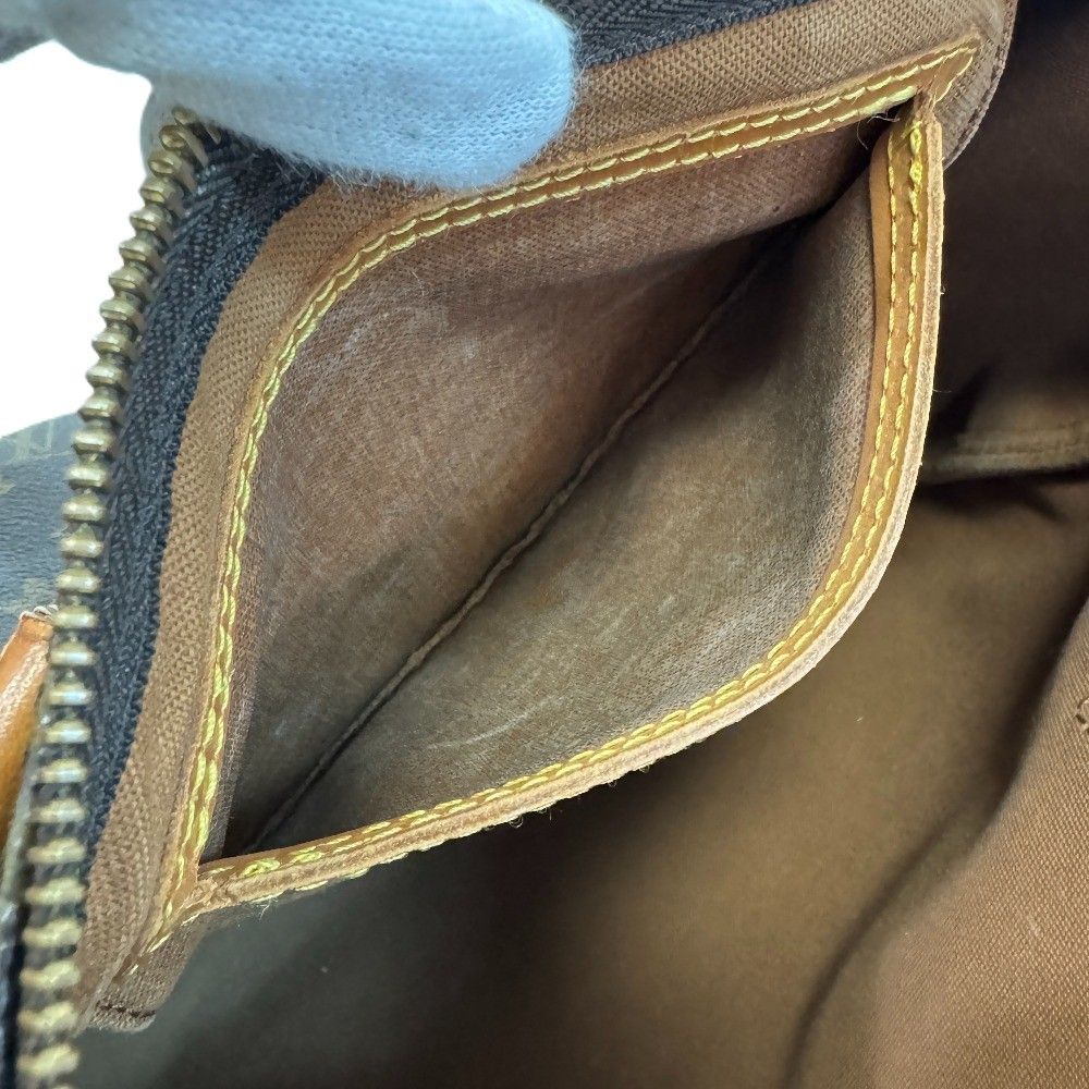 Louis Vuitton Speedy 30 Monogram Canvas Mini Boston Bag Brown — view 7