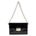 Prada Shoulder Bag Patent Black