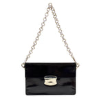 Prada Shoulder Bag Patent Black