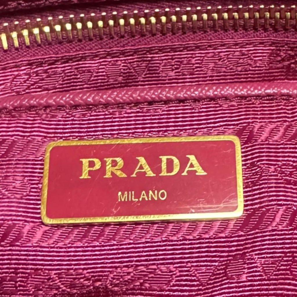 Prada Shoulder Bag Nylon Pink — view 7