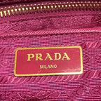 Prada Shoulder Bag Nylon Pink — view 7