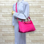 Prada Shoulder Bag Nylon Pink — view 2
