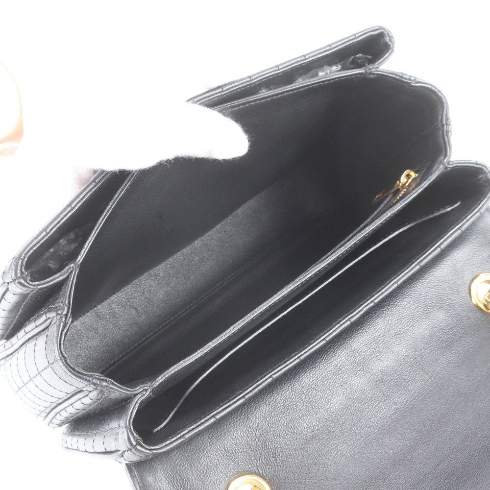 Celine C Medium Quilted Leather 2-Way Chain Shoulder Bag — view 8