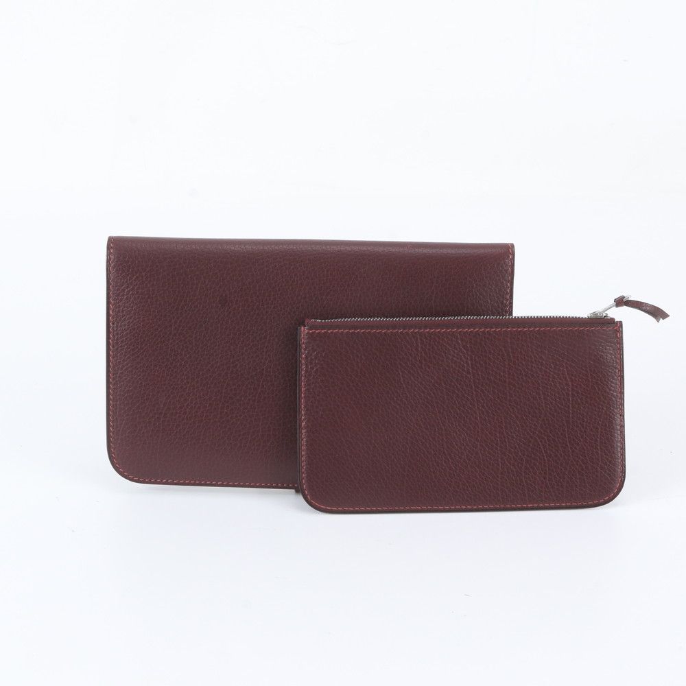 Hermes Dogon Duo GM Coin Purse Leather — view 2