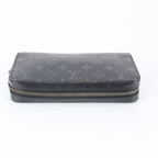 Louis Vuitton Monogram Eclipse Zippy Leather Wallet — view 5