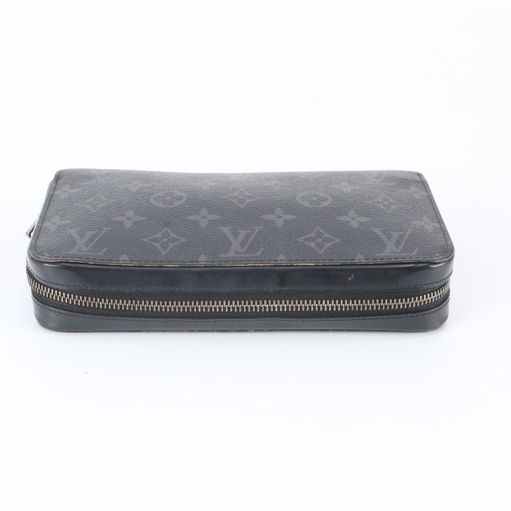 Louis Vuitton Monogram Eclipse Zippy Leather Wallet — view 5