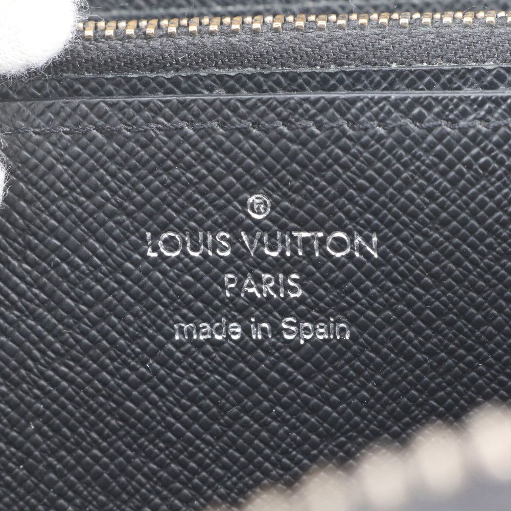 Louis Vuitton Monogram Eclipse Zippy Leather Wallet — view 7