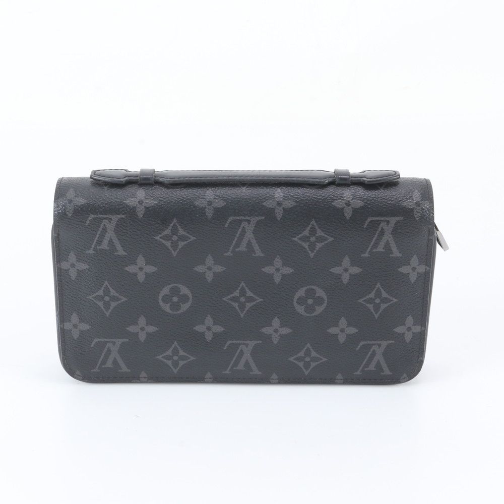 Louis Vuitton Monogram Eclipse Zippy Leather Wallet — view 2