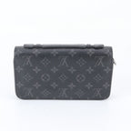 Louis Vuitton Monogram Eclipse Zippy Leather Wallet — view 2
