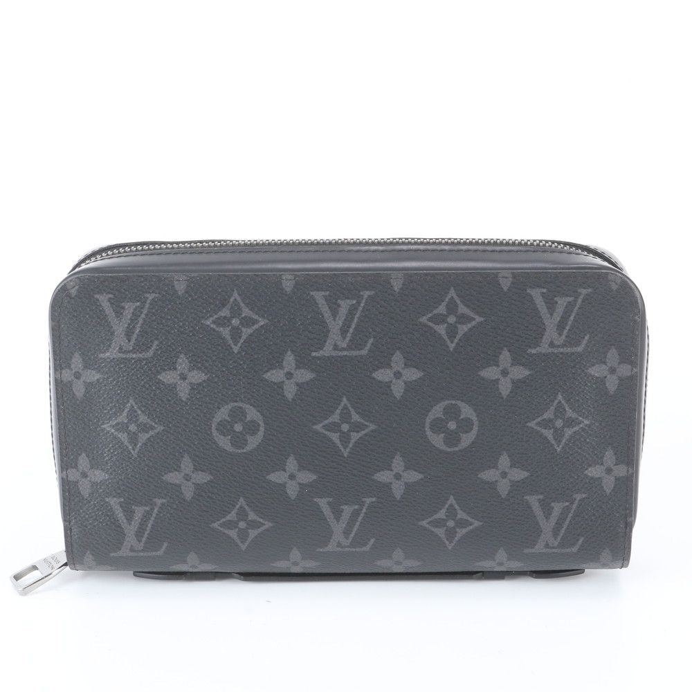 Louis Vuitton Monogram Eclipse Zippy Leather Wallet