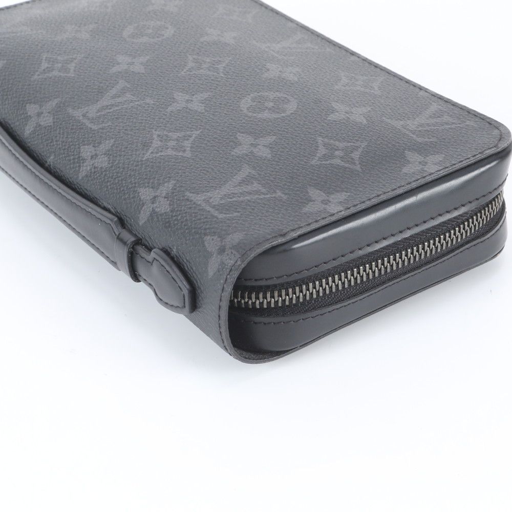 Louis Vuitton Monogram Eclipse Zippy Leather Wallet — view 4
