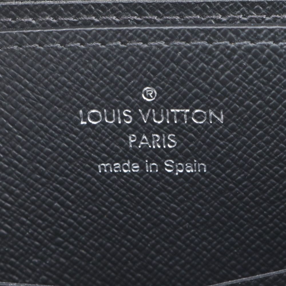 Louis Vuitton Monogram Eclipse Zippy Leather Wallet — view 7