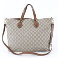 Gucci GG Supreme Leather 2-Way Shoulder Bag Crossbody Hand