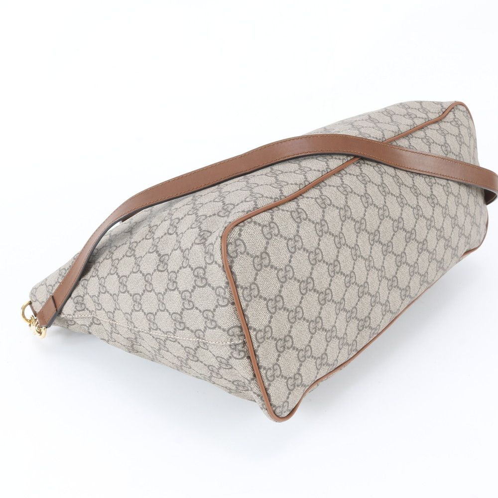 Gucci GG Supreme Leather 2-Way Shoulder Bag Crossbody Hand — view 5