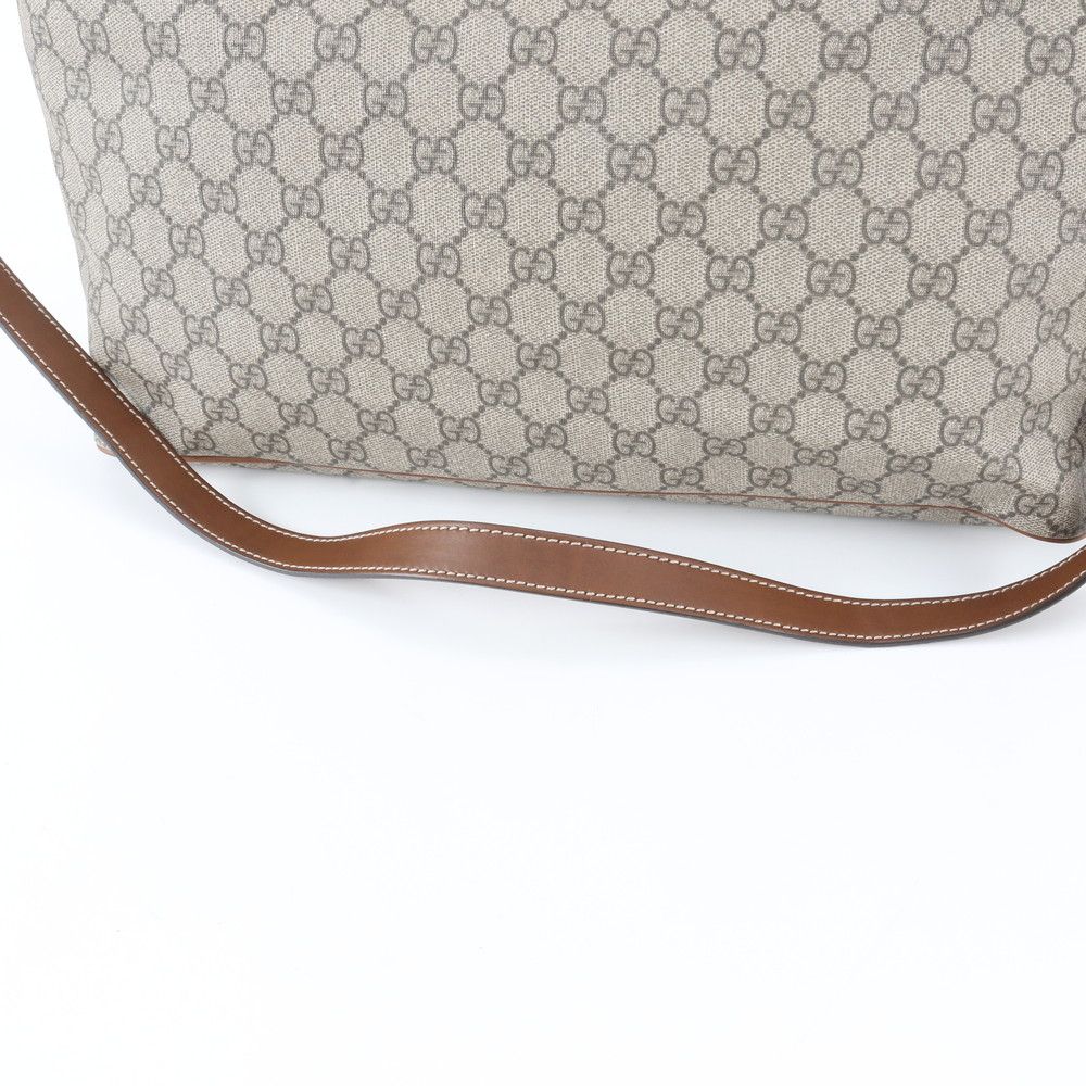 Gucci GG Supreme Leather 2-Way Shoulder Bag Crossbody Hand — view 3