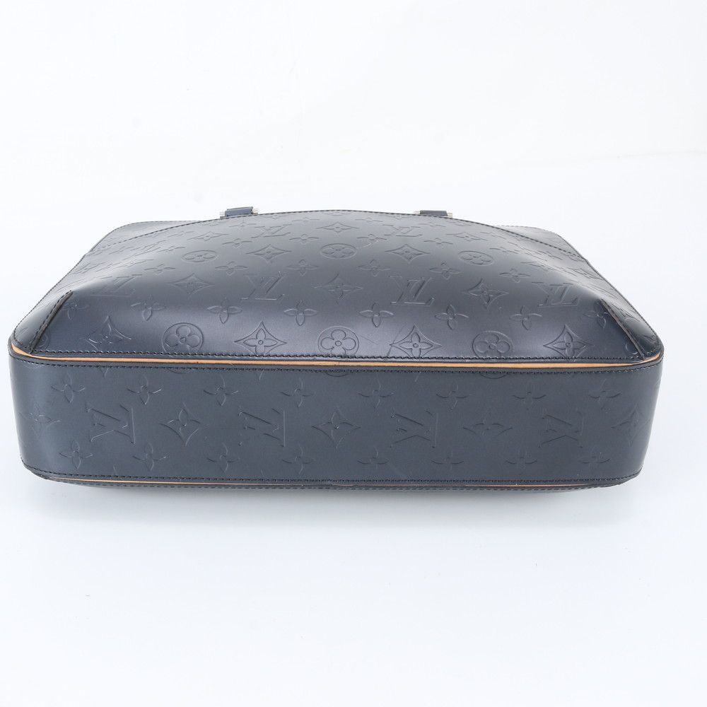 Louis Vuitton Monogram Matte Malden Leather Tote Bag Business Hand — view 6