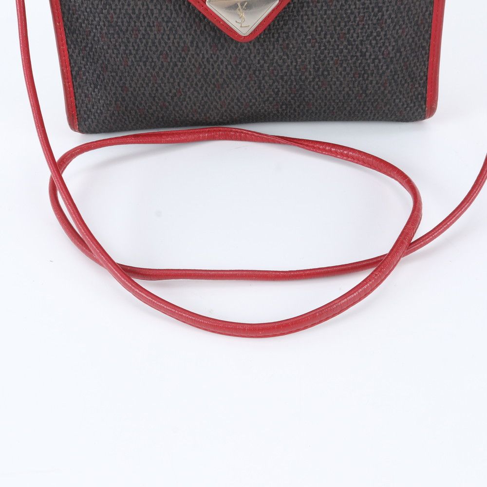 Saint Laurent YSL Cassandra Leather Shoulder Bag Crossbody Hand — view 2