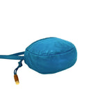 Loewe Anagram Logo Nappa Leather Mini Shoulder Bag Pochette Turquoise Blue — view 7
