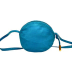 Loewe Anagram Logo Nappa Leather Mini Shoulder Bag Pochette Turquoise Blue — view 3