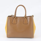 Prada Saffiano Leather Galet Rear 2-Way Shoulder Bag Crossbody Hand Tote — view 4
