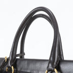 Prada White Tessuto Nylon Leather Tote Bag — view 2