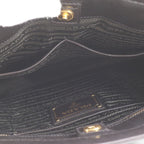 Prada White Tessuto Nylon Leather Tote Bag — view 8