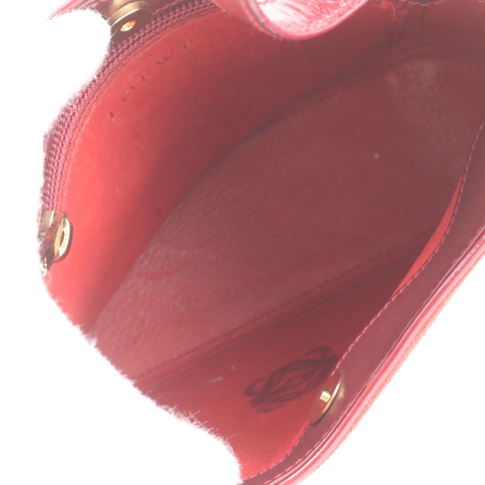 Loewe Anagram Leather Tote Bag Shoulder Hand Gold — view 7