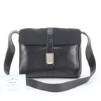 Prada White Tessuto Nylon Leather Shoulder Bag Tote