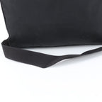 Prada White Tessuto Nylon Triangle Logo Leather Shoulder Bag Crossbody Business — view 2